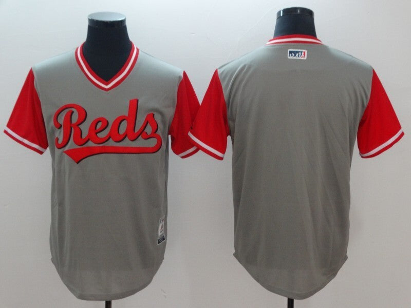 Cincinnati Reds Style 1 Baseball Jersey baseball jersey product view 1