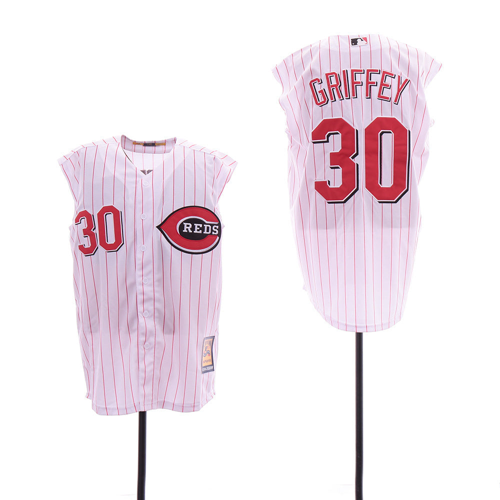 Cincinnati Reds #30 Ken Griffe Style 1 Baseball Jersey baseball jersey product view 1
