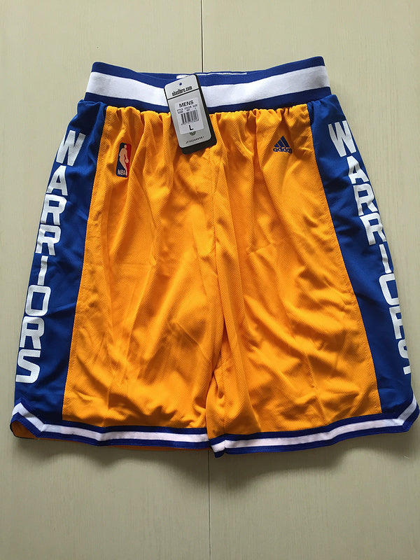 City Edition Yellow Shorts Basketball Jersey basketball jersey product view 1