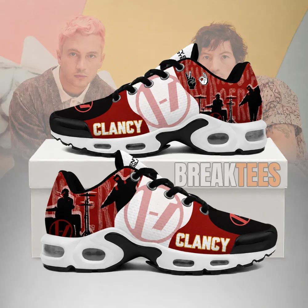 Clancy Tour V2 Twenty One Pilots Air Cushioned Shoes Unisex T-shirt, Sweatshirt, Hoodie, Long Sleeve Tee - T-Shirt, Sweatshirt, Hoodie