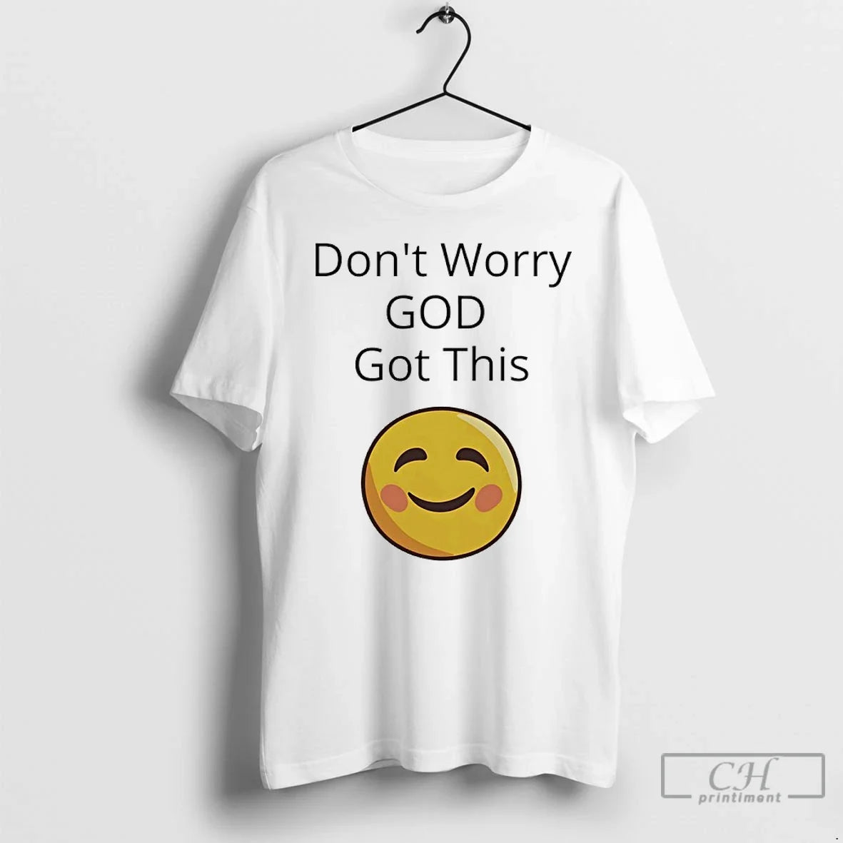 Classic 1ts0xavn Dont Worry God Got This Smiley Face Unisex T-shirt, Sweatshirt, Hoodie, Long Sleeve Tee - T-Shirt, Sweatshirt, Hoodie