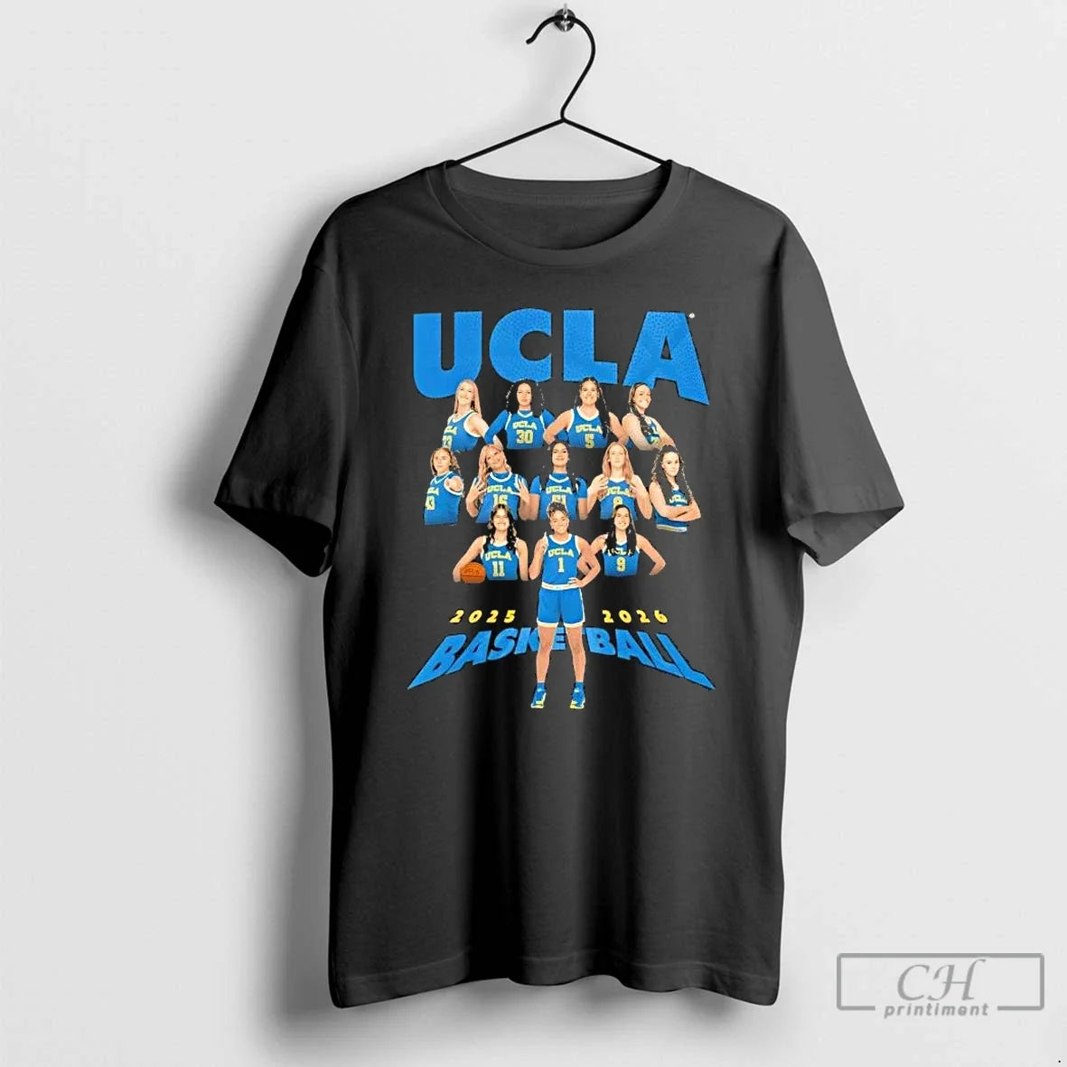 Classic 2025 2026 Ucla Bruins Womens Basketball Team Players Unisex T-shirt, Sweatshirt, Hoodie, Long Sleeve Tee - T-Shirt, Sweatshirt, Hoodie