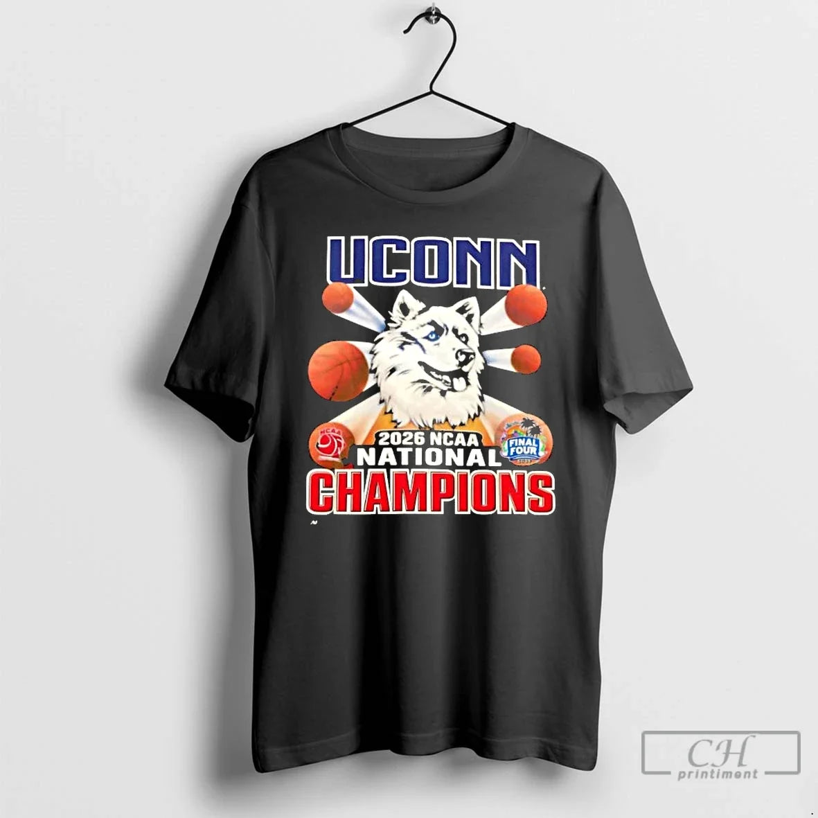 Classic 2026 Ncaa National Champions Uconn Huskies Basketball Graphic Unisex T-shirt, Sweatshirt, Hoodie, Long Sleeve Tee - T-Shirt, Sweatshirt, Hoodie