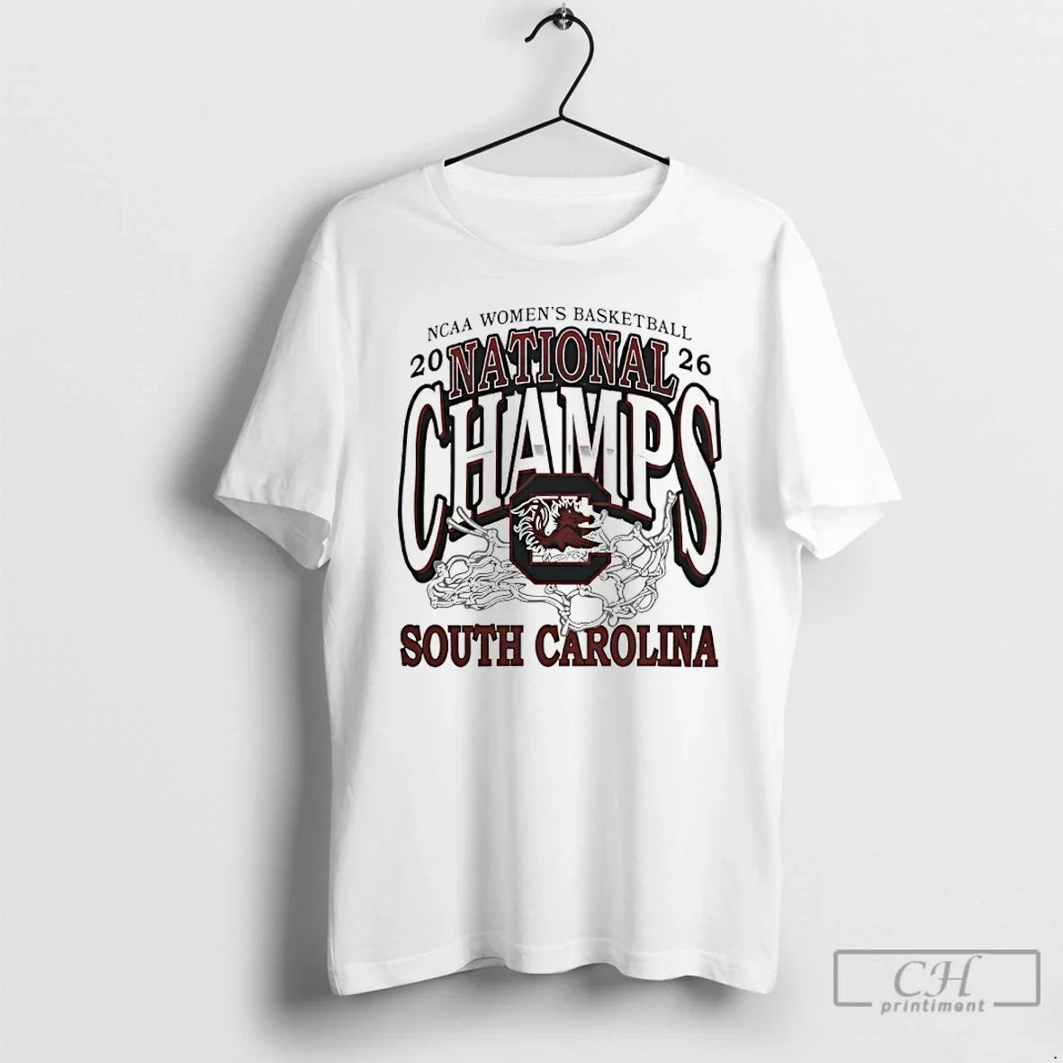 Classic 2026 Ncaa Womens Basketball National Champions South Carolina Gamecocks Unisex T-shirt, Sweatshirt, Hoodie, Long Sleeve Tee - T-Shirt, Sweatshirt, Hoodie