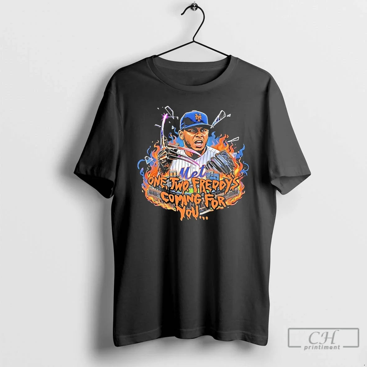 Classic A Nightmare On Seaver Way One Two Freddys Coming For You Mets T Shirts Unisex T-shirt, Sweatshirt, Hoodie, Long Sleeve Tee - T-Shirt, Sweatshirt, Hoodie