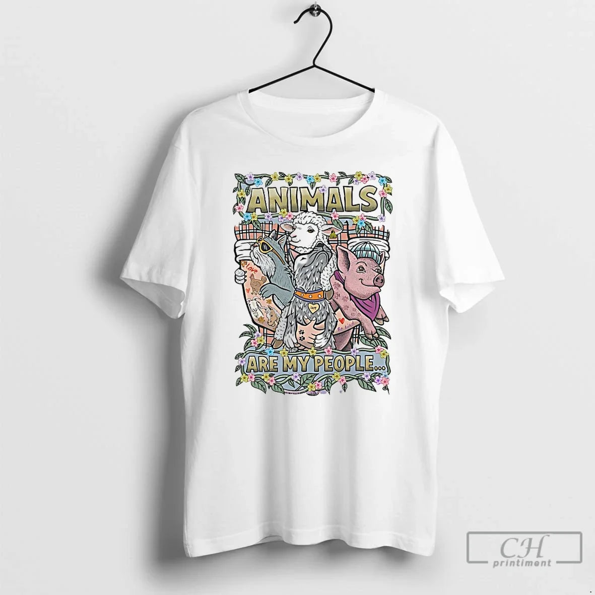 Classic Animals Are My People Graphic - T-Shirt, Sweatshirt, Hoodie
