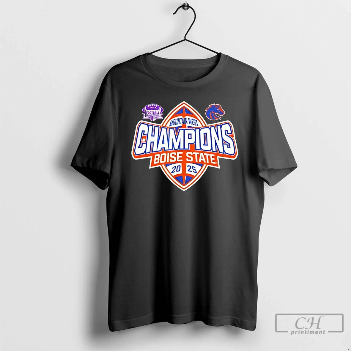 Classic Boise State Broncos Mountain West Champs 2025 Football - T-Shirt, Sweatshirt, Hoodie
