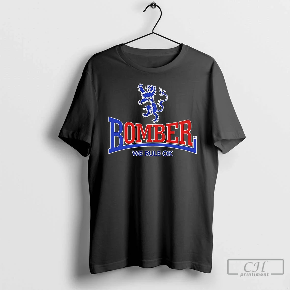 Classic Bomber We Rule Ok Belgium Lion Logo Unisex T-shirt, Sweatshirt, Hoodie, Long Sleeve Tee - T-Shirt, Sweatshirt, Hoodie