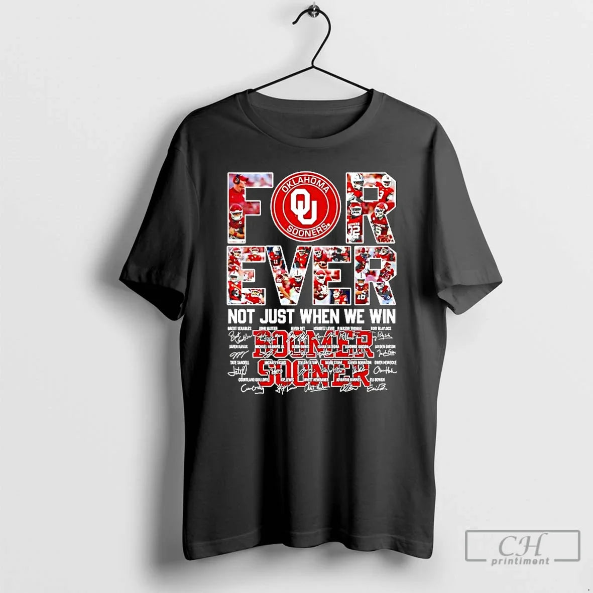 Classic Boomer Sooner Oklahoma Sooners Forever Not Just When We Win - T-Shirt, Sweatshirt, Hoodie