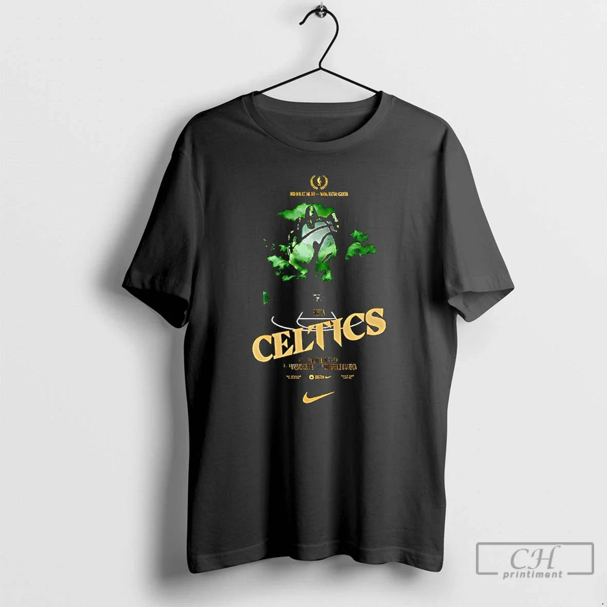 Classic Boston Celtics Courtside Basketball Nba - Adult & Kids T-Shirts, Sweatshirts & Hoodies apparel design preview 1
