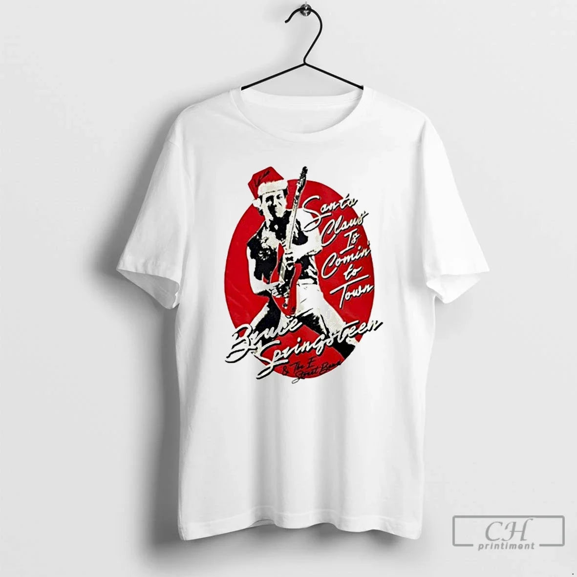 Classic Bruce Springsteen Santa Claus Is Coming To Town Christmas - T-Shirt, Sweatshirt, Hoodie