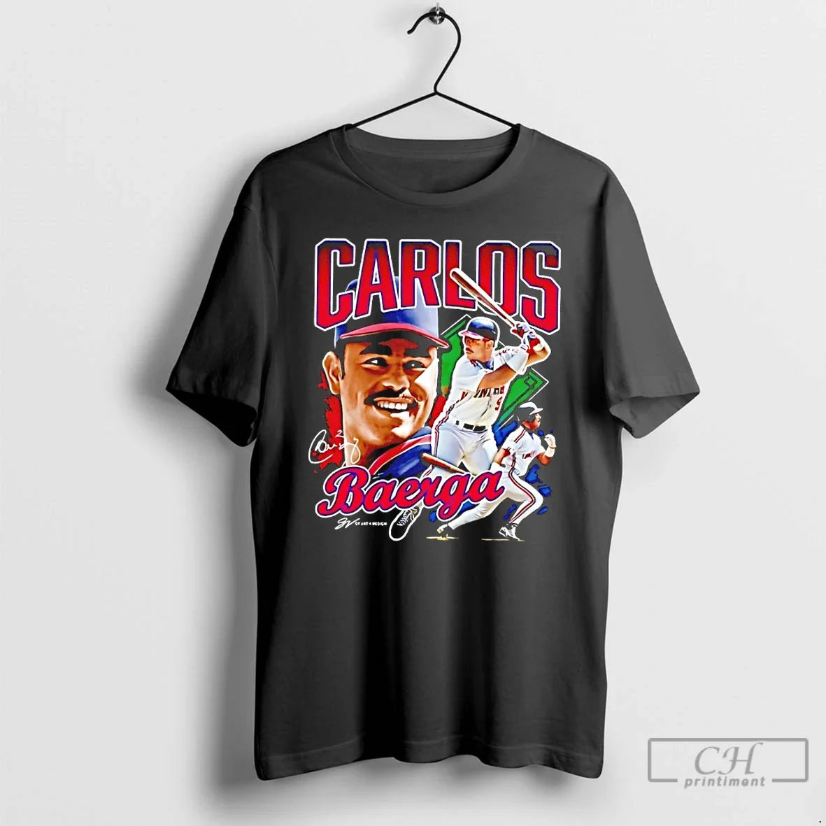 Classic Carlos Baerga Cleveland Indians Baseball Player Collage Vintage Unisex T-shirt, Sweatshirt, Hoodie, Long Sleeve Tee - T-Shirt, Sweatshirt, Hoodie