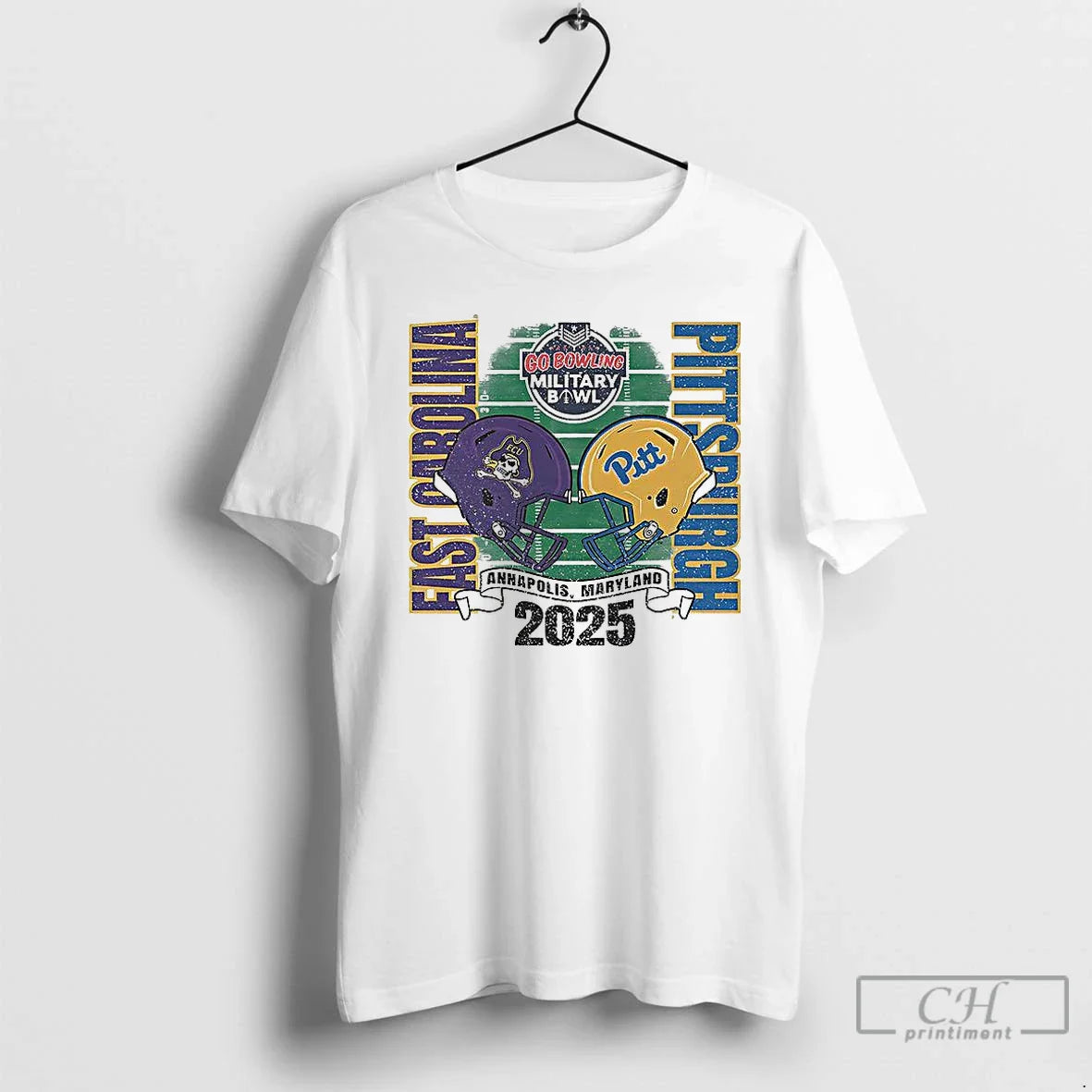Classic Carolina Pirates Vs Pitt Panthers 2025 Military Bowl - T-Shirt, Sweatshirt, Hoodie