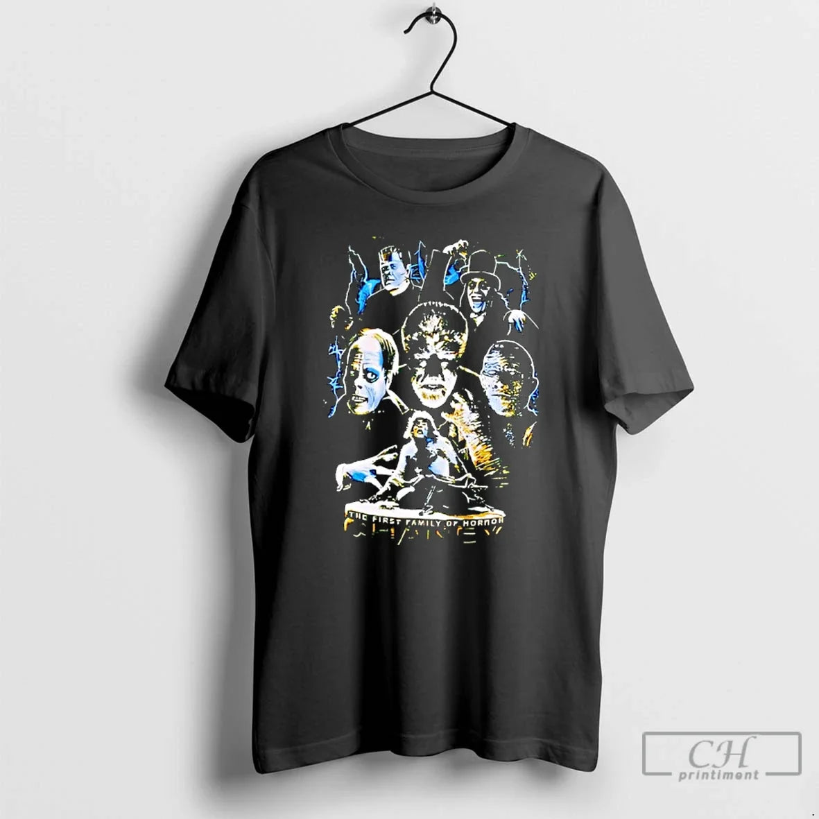 Classic Chaney First Family Of Horror - T-Shirt, Sweatshirt, Hoodie