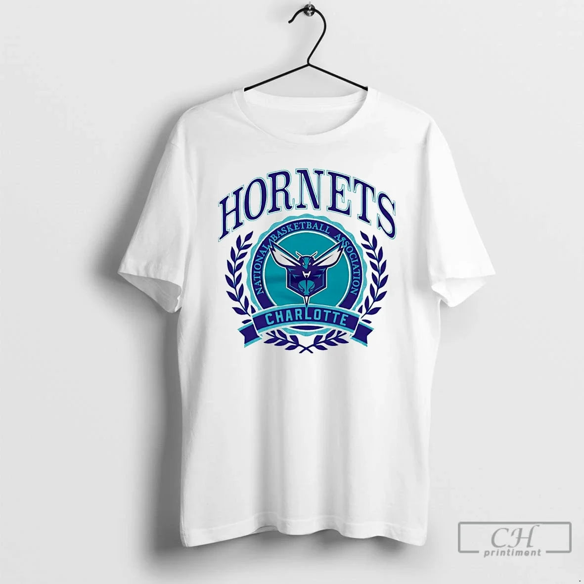 Classic Charlotte Hornets Nba Crest - T-Shirt, Sweatshirt, Hoodie