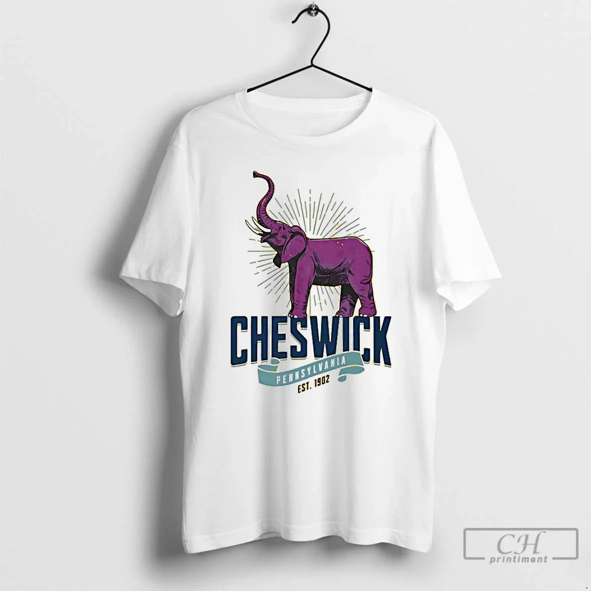 Classic Chessie Cheswick Pennsylvania - T-Shirt, Sweatshirt, Hoodie