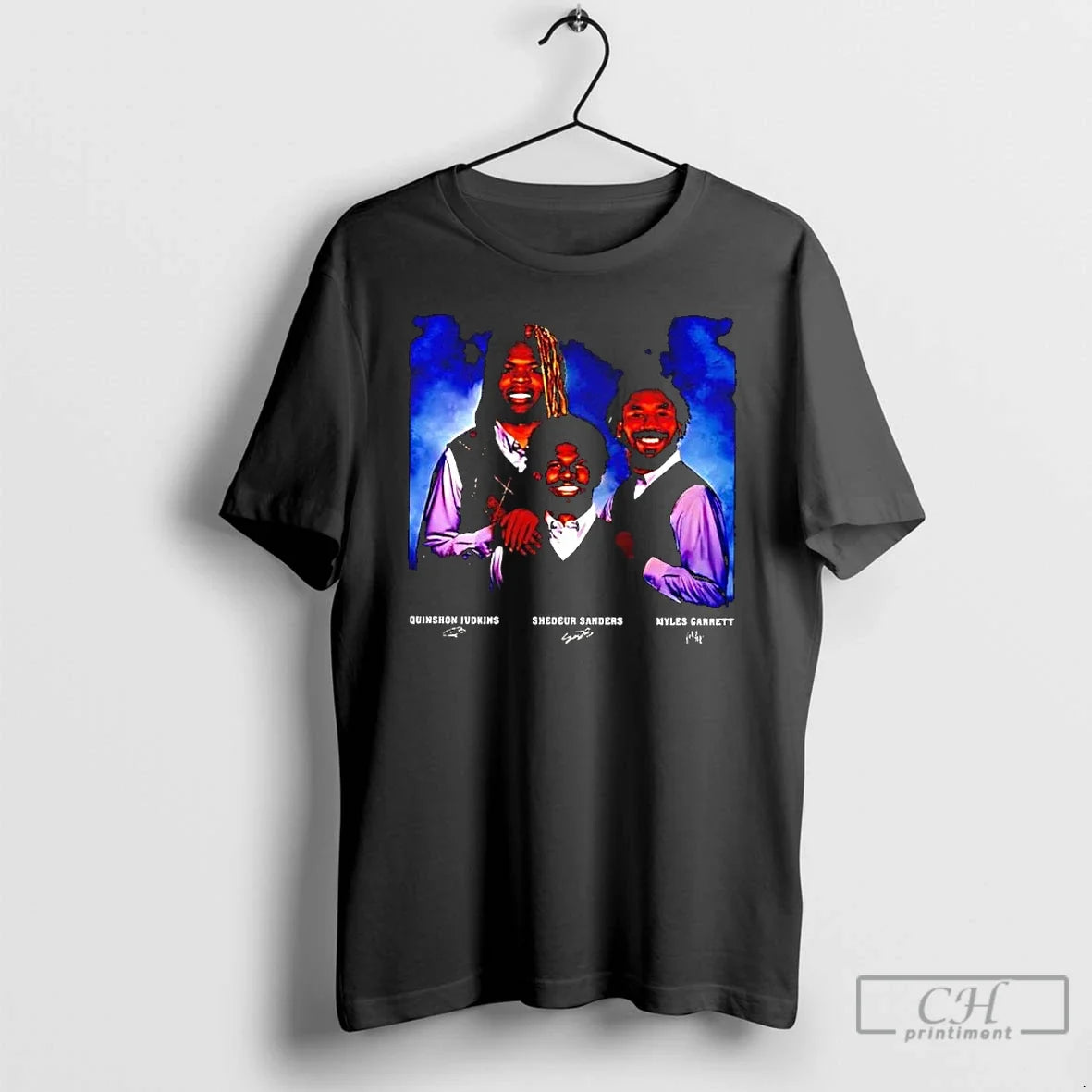 Classic Cleveland Football Step Brother Shedeur Sanders Quinshon Judkins Myles Garrett - T-Shirt, Sweatshirt, Hoodie