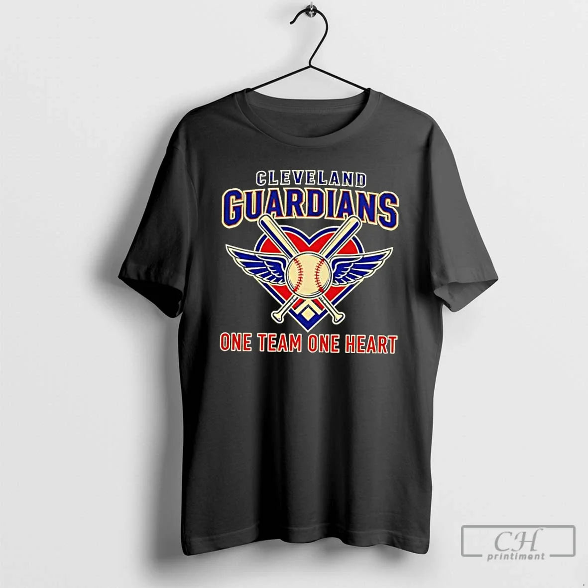 Classic Cleveland Guardians One Team One Heart - T-Shirt, Sweatshirt, Hoodie
