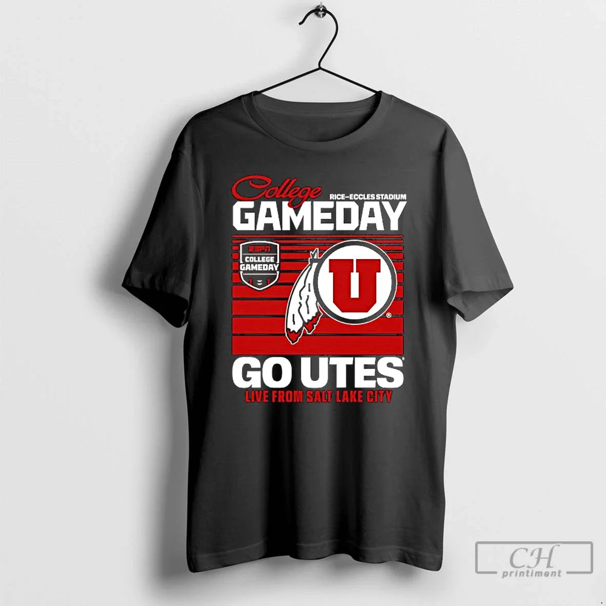Classic College Gameday Rice Eccles Stadium Go Utes Live From Salt Lake City T Shirts - T-Shirt, Sweatshirt, Hoodie