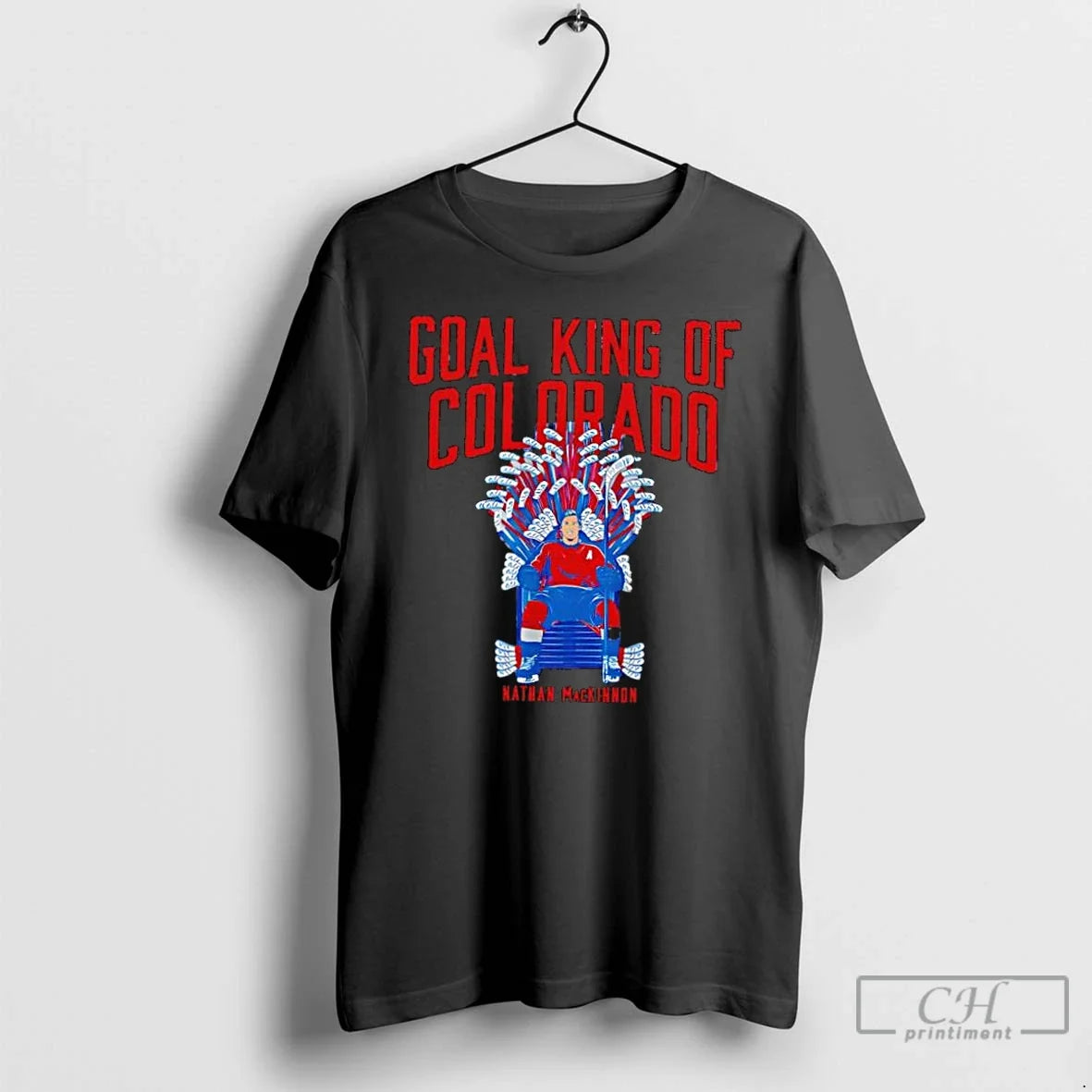 Classic Colorado Avalanche Nathan Mackinnon Goal King Of Colorado - T-Shirt, Sweatshirt, Hoodie
