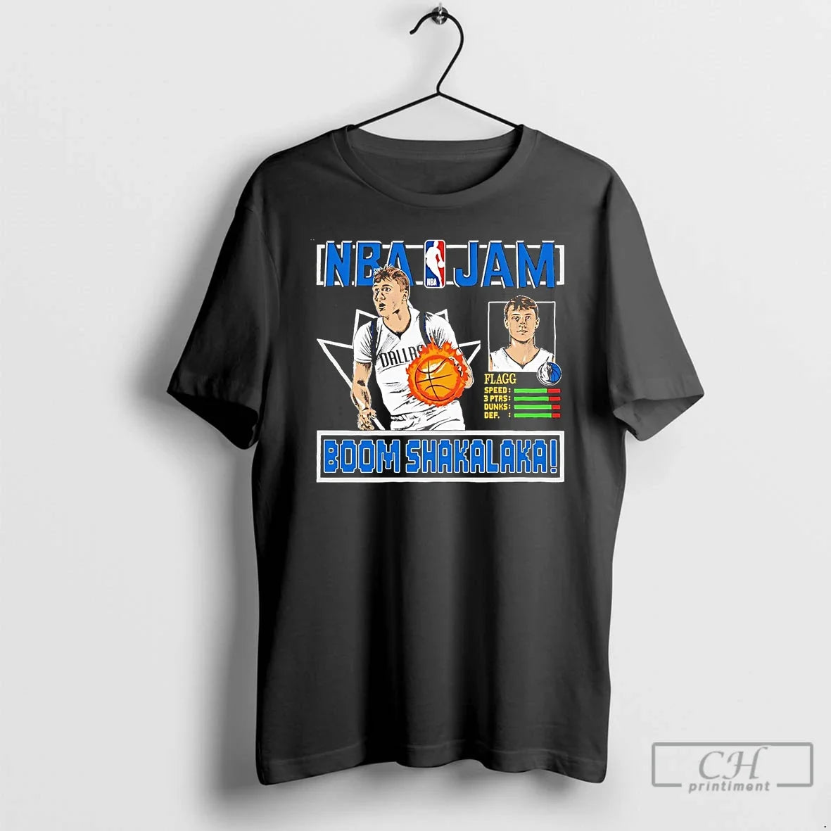 Classic Cooper Flagg Boom Shakalaka Nba Jam Dallas Mavericks - T-Shirt, Sweatshirt, Hoodie
