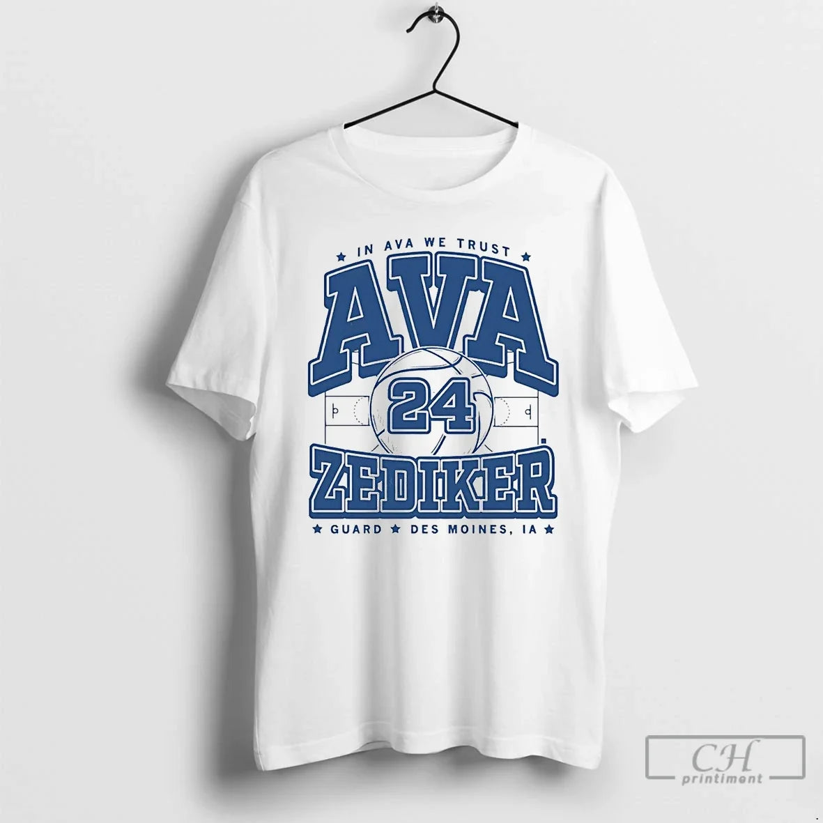 Classic Creighton Bluejays In Ava Zediker We Trust - T-Shirt, Sweatshirt, Hoodie