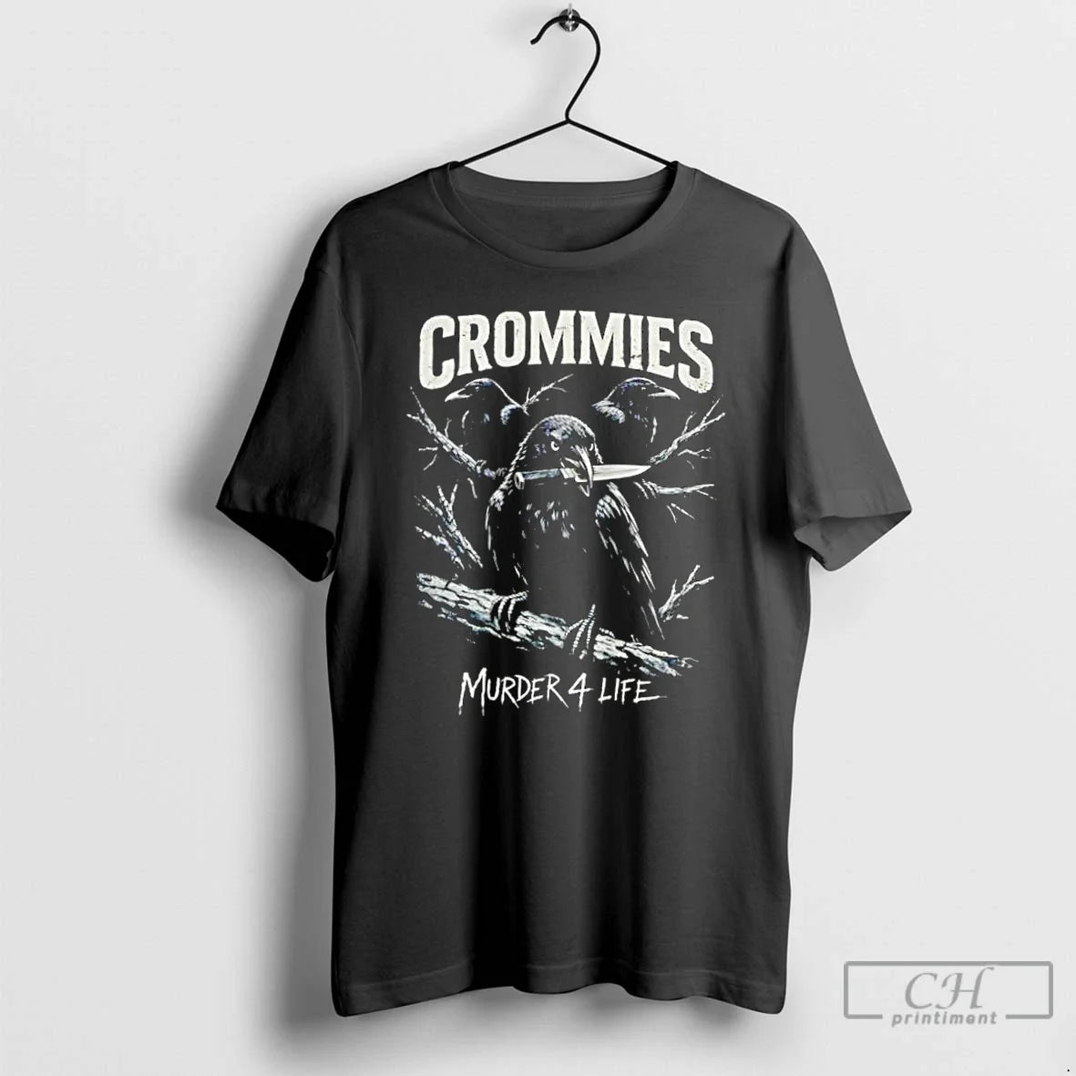 Classic Crommies Ravens Murder 4 Life Night - T-Shirt, Sweatshirt, Hoodie