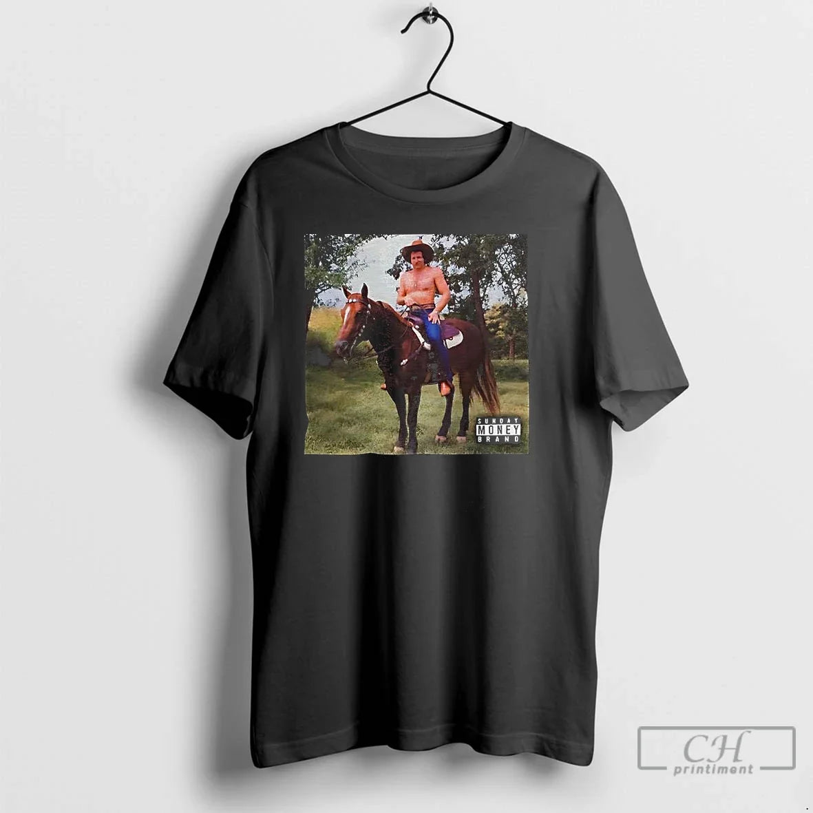 Classic Dale Earnhardt Riding Horse Retro - T-Shirt, Sweatshirt, Hoodie