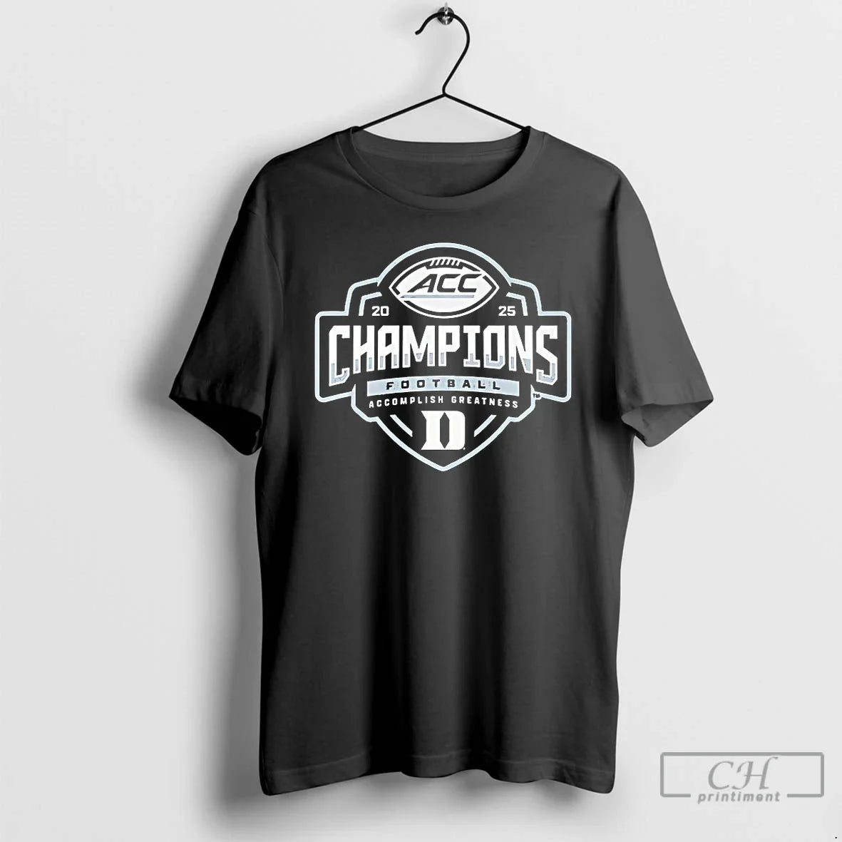 Classic Duke Football Acc Football Champions 2025 - T-Shirt, Sweatshirt, Hoodie