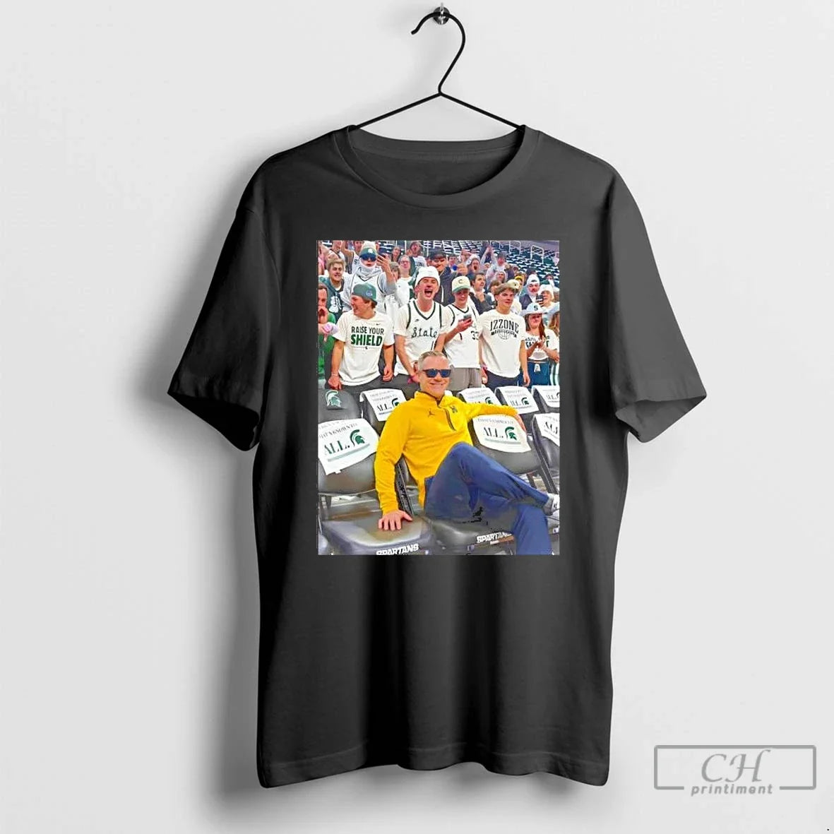 Classic Dusty May Aura Rival Michigan Wolverines Crowd Photo Unisex T-shirt, Sweatshirt, Hoodie, Long Sleeve Tee - T-Shirt, Sweatshirt, Hoodie
