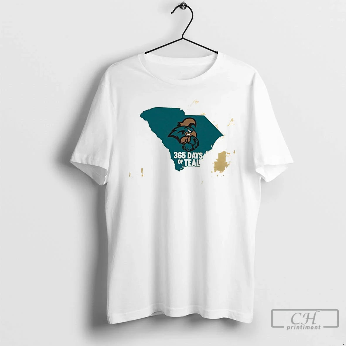 Classic E0l4vcgs Coastal Carolina Chanticleers 365 Days Of Teal Unisex T-shirt, Sweatshirt, Hoodie, Long Sleeve Tee - T-Shirt, Sweatshirt, Hoodie