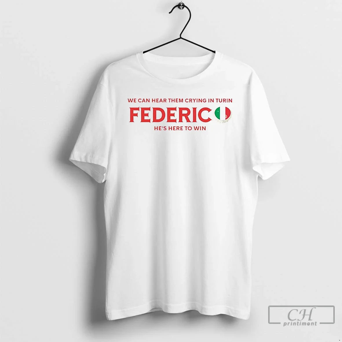 Classic Federico Chiesa We Can Hear Them Crying In Turin - T-Shirt, Sweatshirt, Hoodie