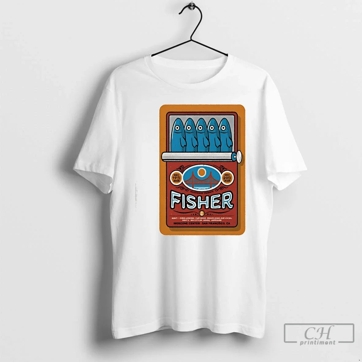 Classic Fisher In San Francisco Ca On Dec 19 20 2025 - T-Shirt, Sweatshirt, Hoodie