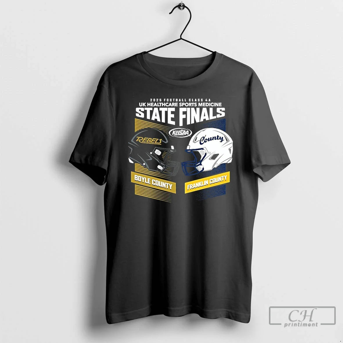Classic Franklin County Vs Boyle County 2025 Khsaa Football Class 4a Uk Healthcare Sports Medicine - T-Shirt, Sweatshirt, Hoodie