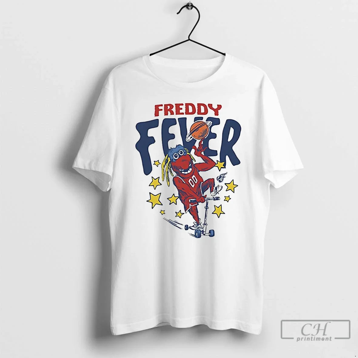 Classic Freddy Fever Mascot Indiana Fever - T-Shirt, Sweatshirt, Hoodie
