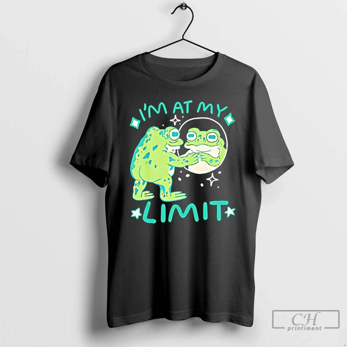Classic Frog At My Limit Meme - T-Shirt, Sweatshirt, Hoodie