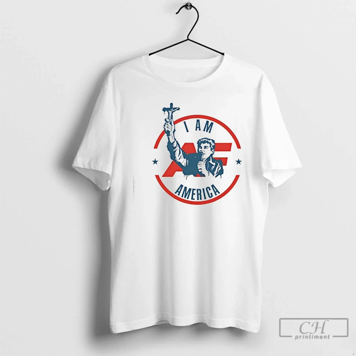 Classic Fuentes America First Crucifix - T-Shirt, Sweatshirt, Hoodie