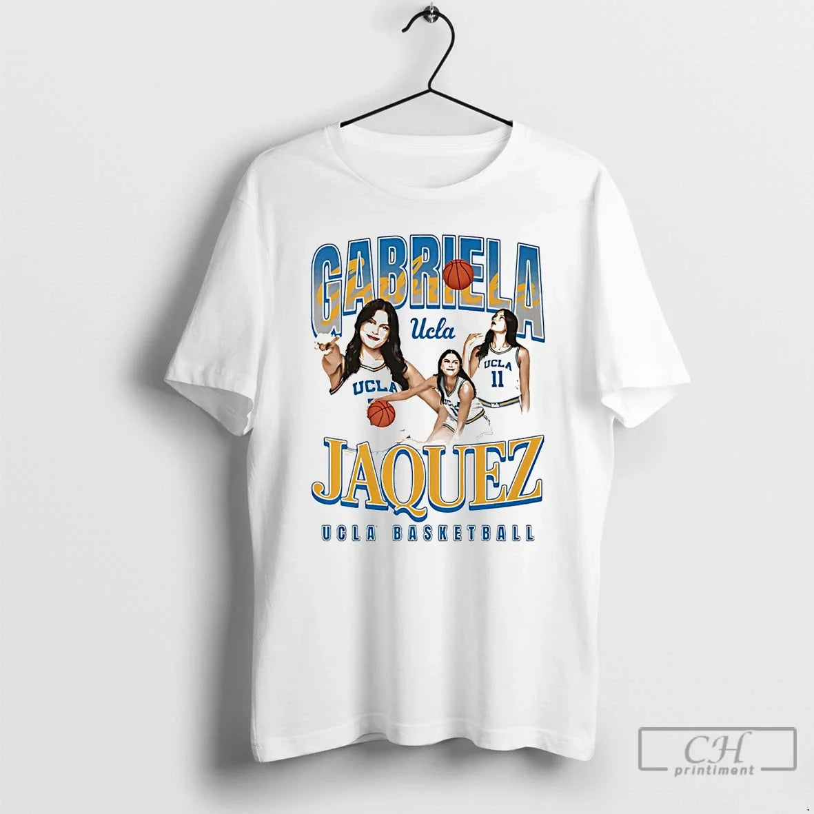 Classic Gabriela Jaquez Illustrated Ucla Bruins Basketball - T-Shirt, Sweatshirt, Hoodie