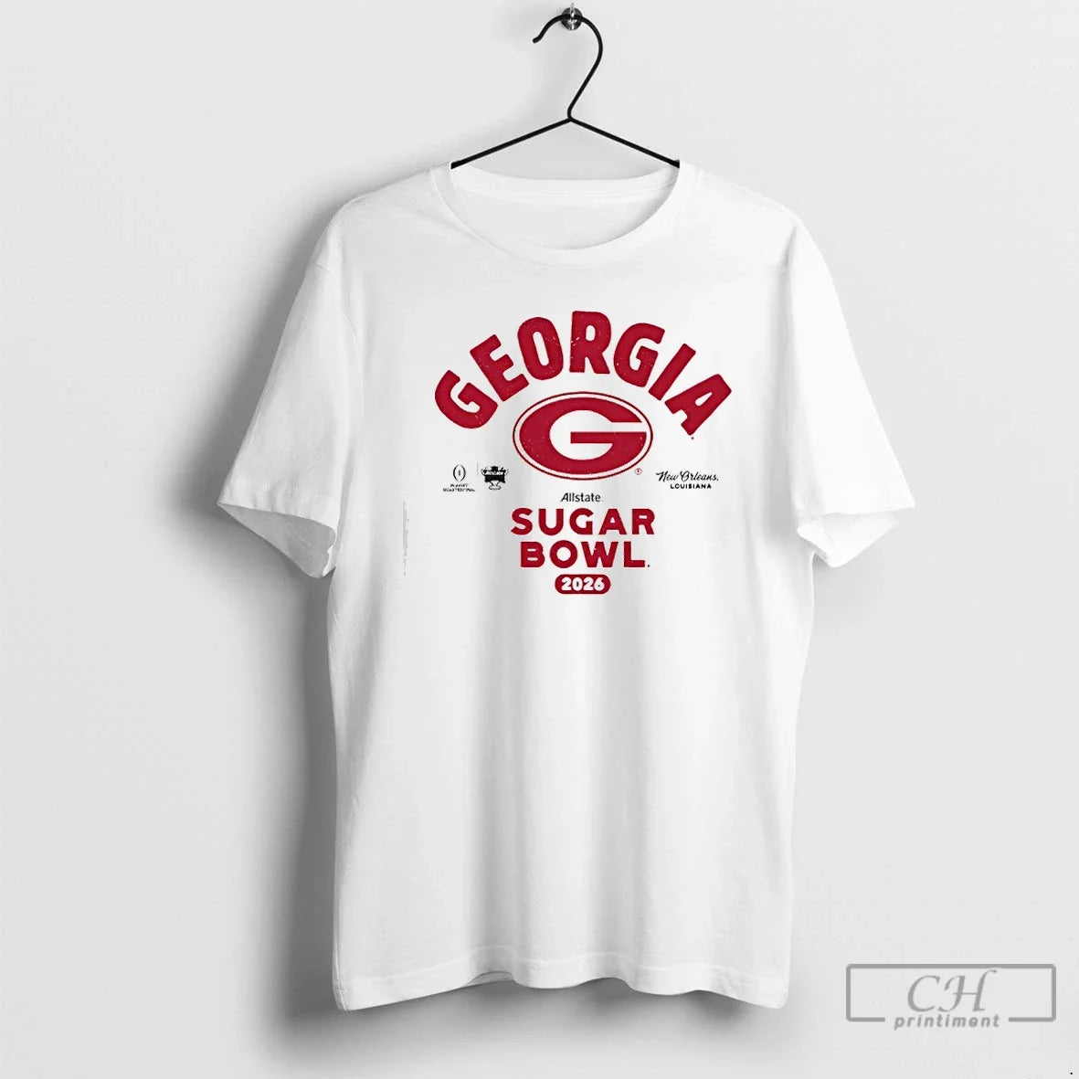 Classic Georgia 2026 Allstate Sugar Bowl Bound Logo - T-Shirt, Sweatshirt, Hoodie