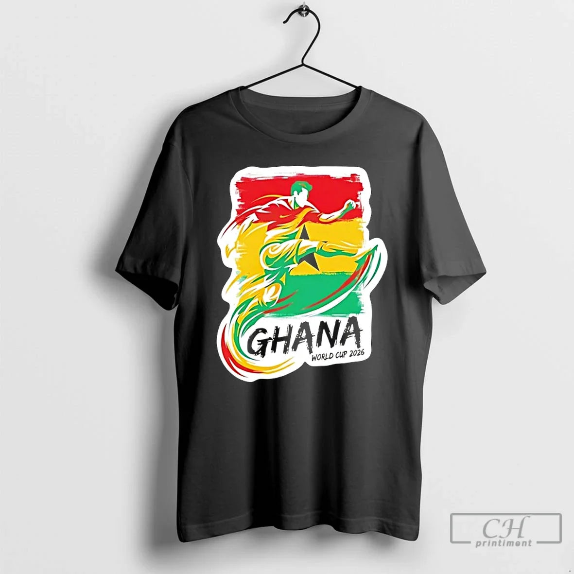 Classic Ghana World Cup 2026 Football Player - T-Shirt, Sweatshirt, Hoodie