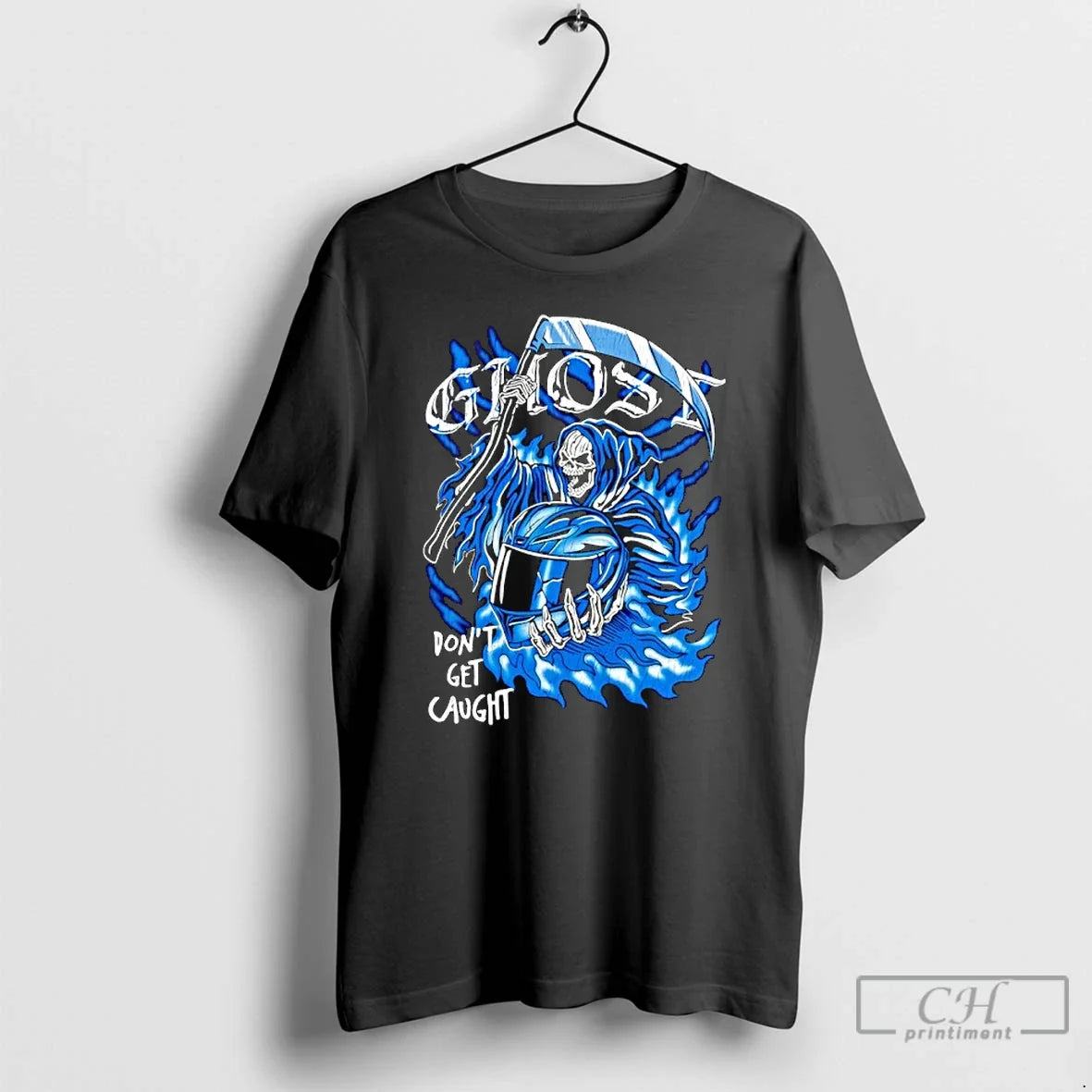 Classic Ghostracing The Reaper Dont Get Caught - T-Shirt, Sweatshirt, Hoodie