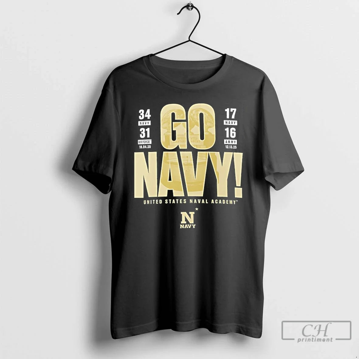 Classic Go Navy Navy Midshipmen Beat Air Force And Army United States Naval Academy 2025 - T-Shirt, Sweatshirt, Hoodie