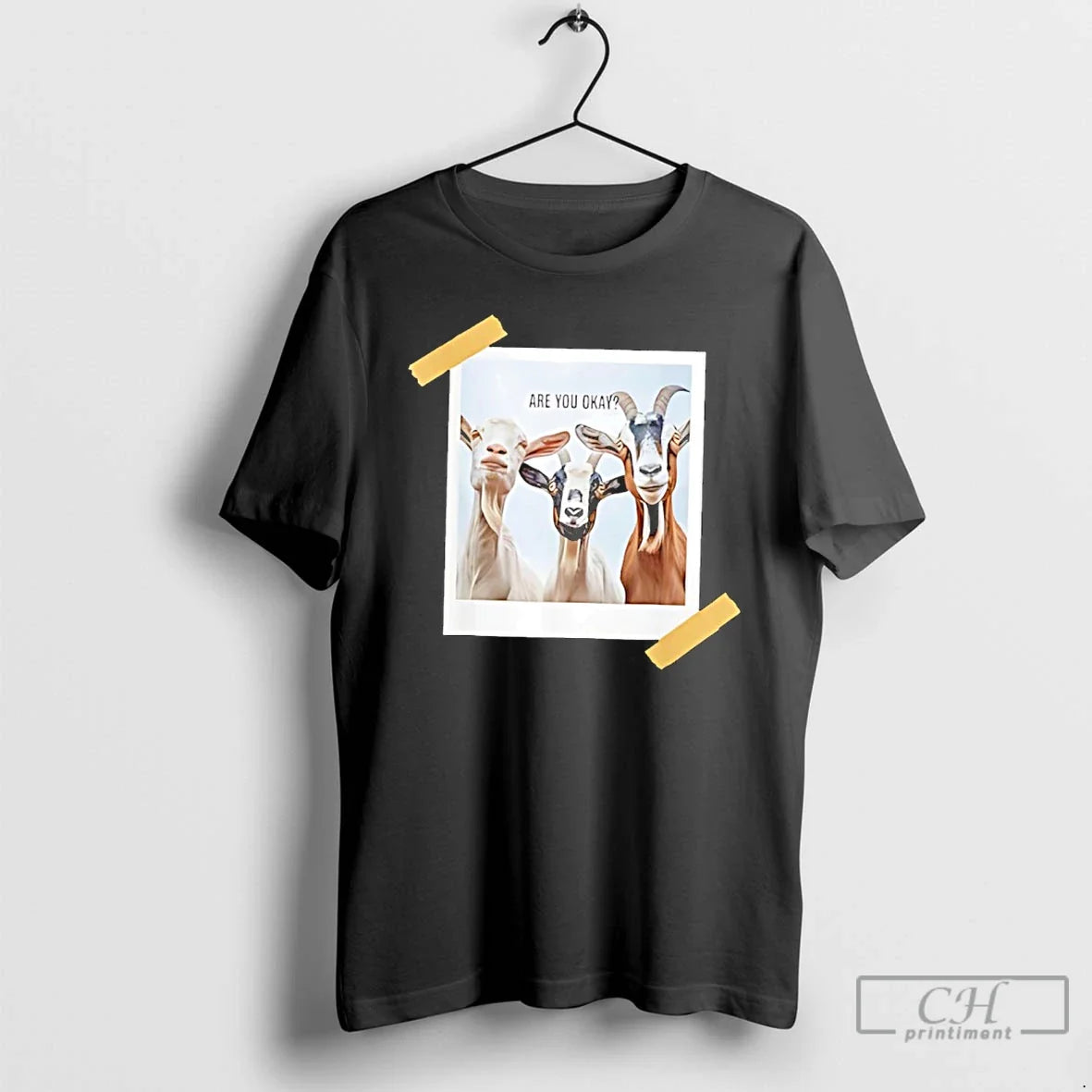Classic Goats Selfies Are You Okay - T-Shirt, Sweatshirt, Hoodie
