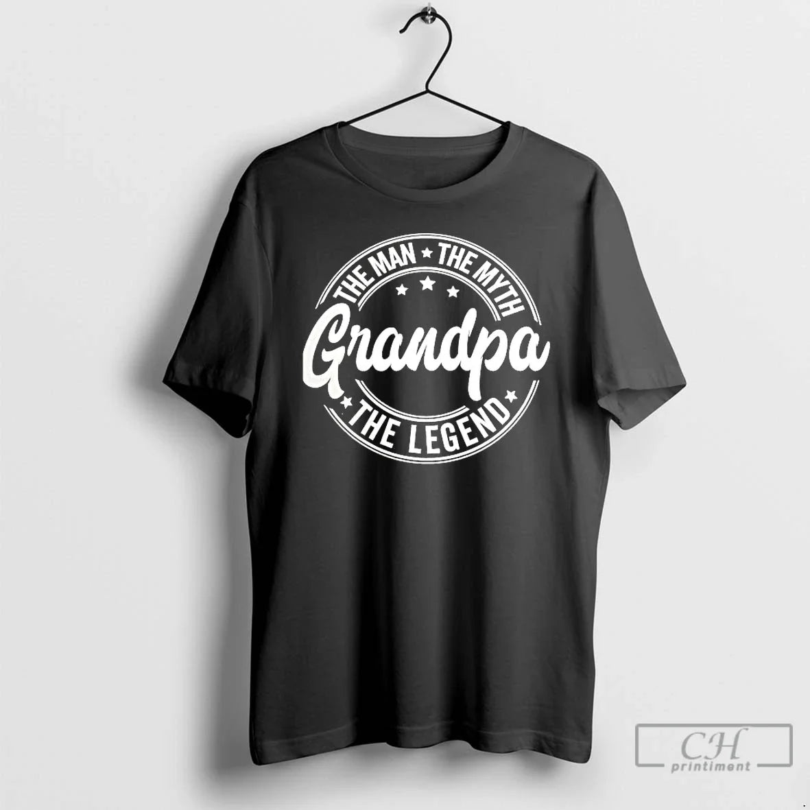 Classic Grandpa The Man The Myth The Legend - T-Shirt, Sweatshirt, Hoodie