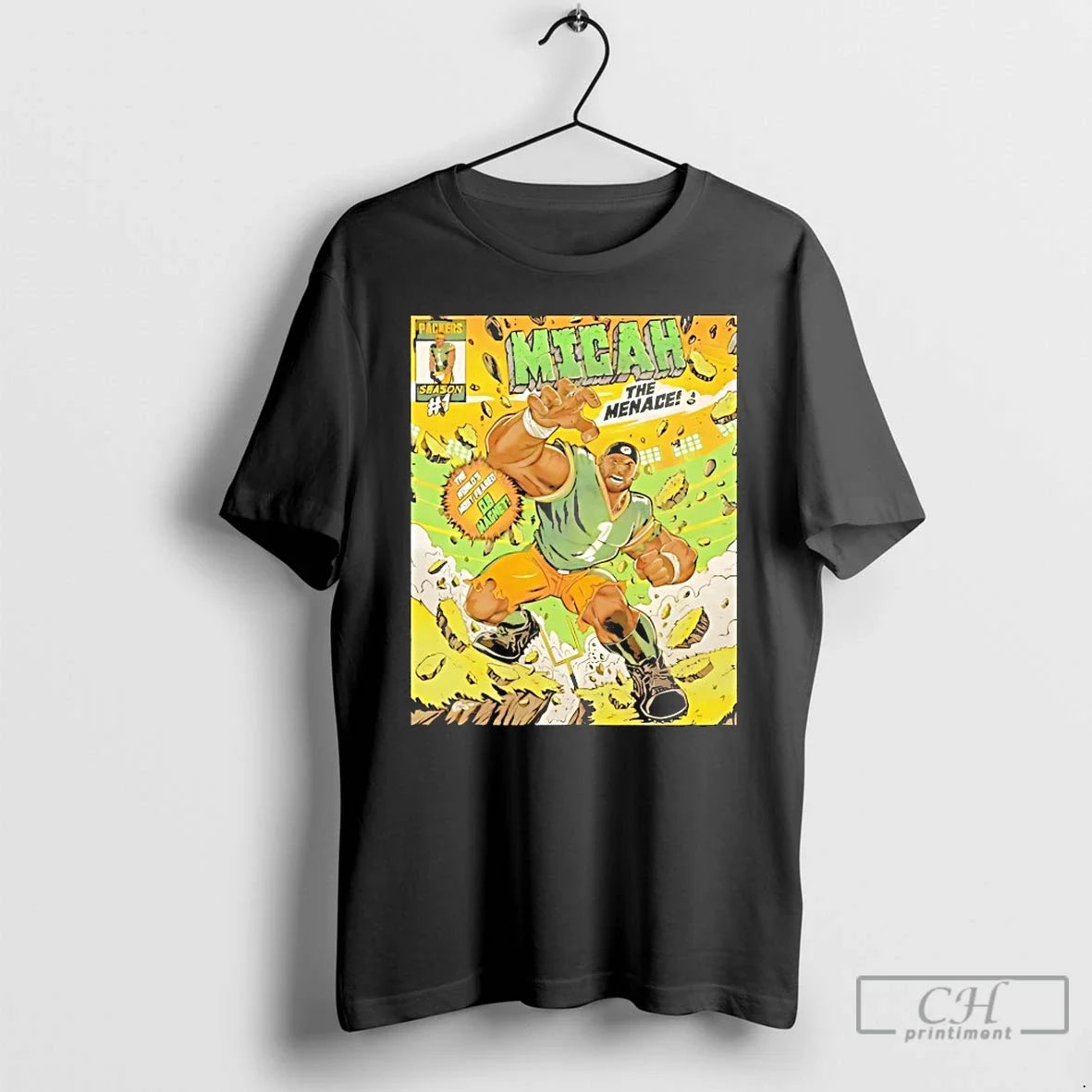 Classic Green Bay Packers Season Micah Parsons The Menace - T-Shirt, Sweatshirt, Hoodie