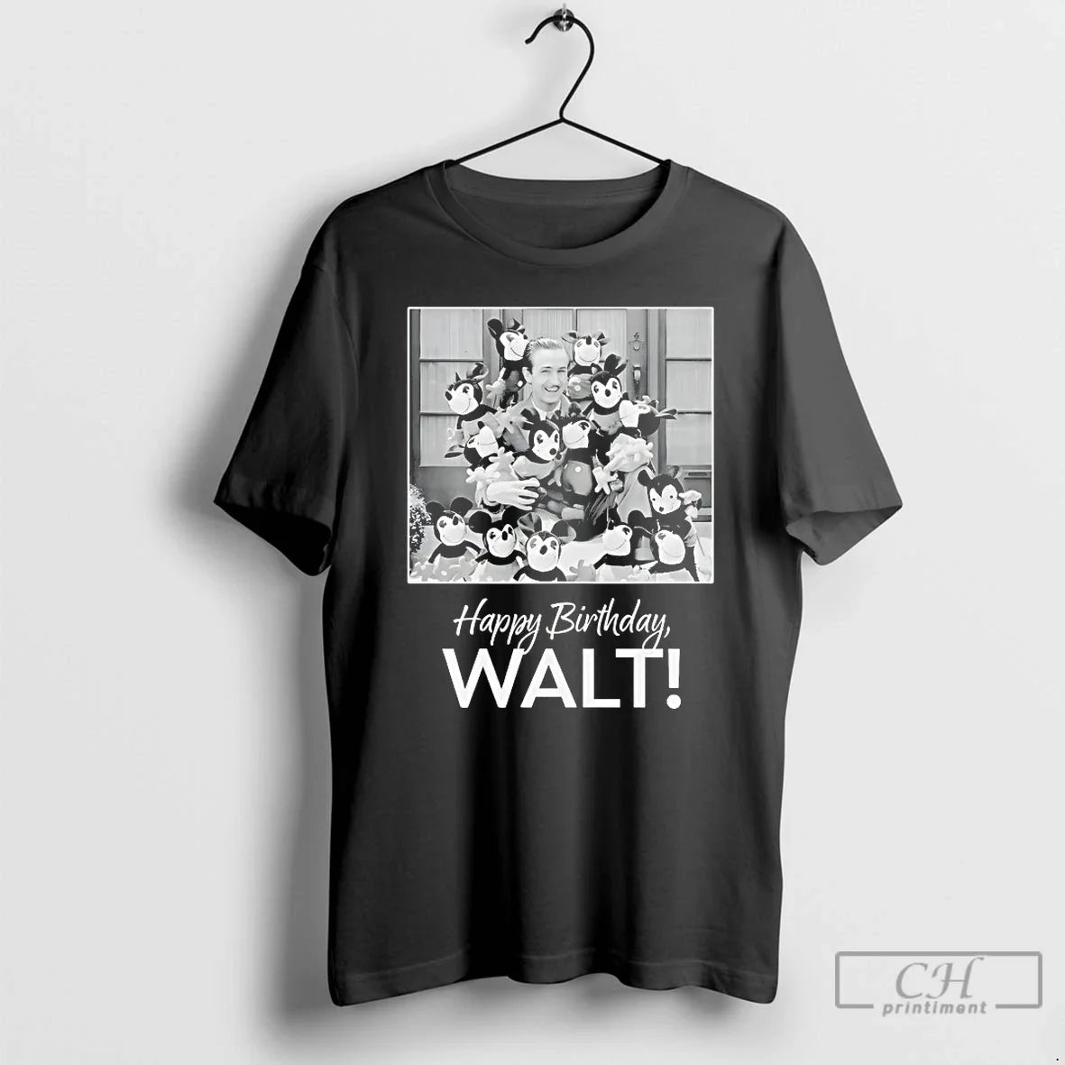 Classic Happy Birthday Walt - T-Shirt, Sweatshirt, Hoodie