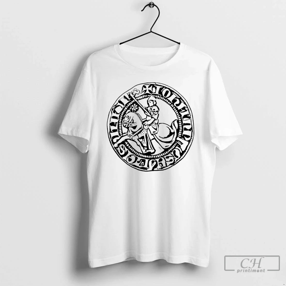 Classic Hugues De Chatillon Davesnes Logo - T-Shirt, Sweatshirt, Hoodie