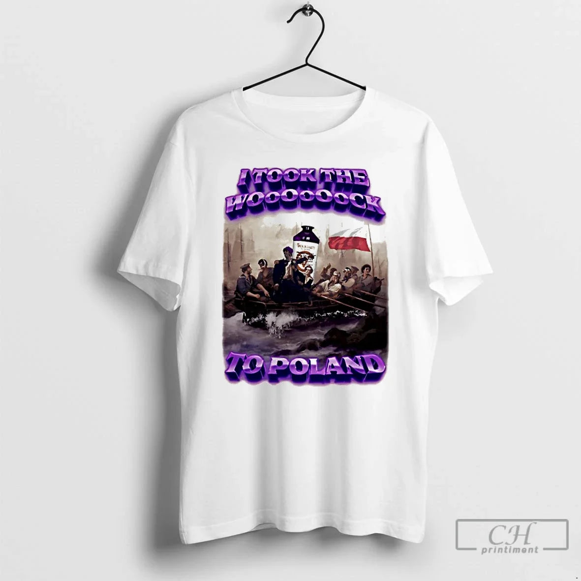 Classic I Took The Wooooooock To Poland 90s Bootleg Unisex T-shirt, Sweatshirt, Hoodie, Long Sleeve Tee - T-Shirt, Sweatshirt, Hoodie
