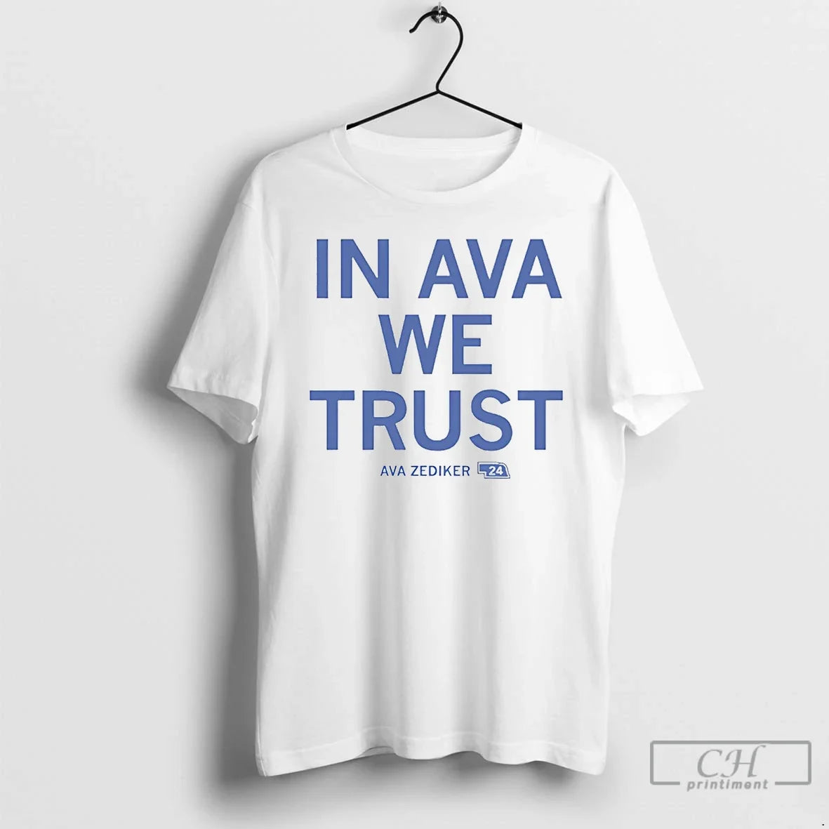 Classic In Ava Zediker We Trust Creighton Bluejays - T-Shirt, Sweatshirt, Hoodie