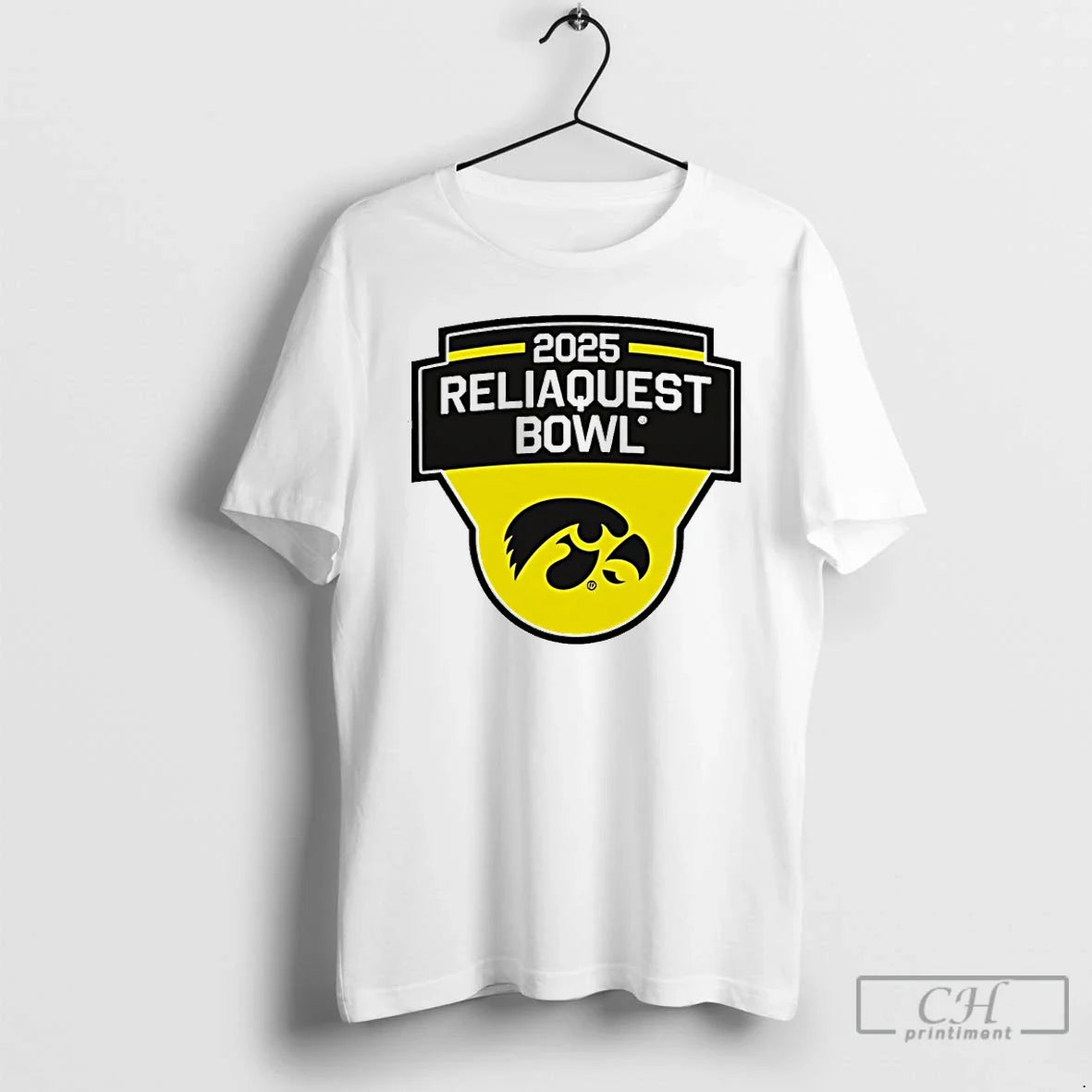 Classic Iowa Hawkeyes 2025 Reliaquest Bowl Logo - T-Shirt, Sweatshirt, Hoodie